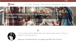 Desktop Screenshot of mk-volda.com